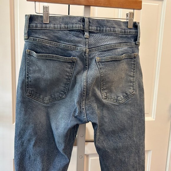 Gap Jeans 28" regular slim straight jeans - Size 6 - Picture 3 of 7